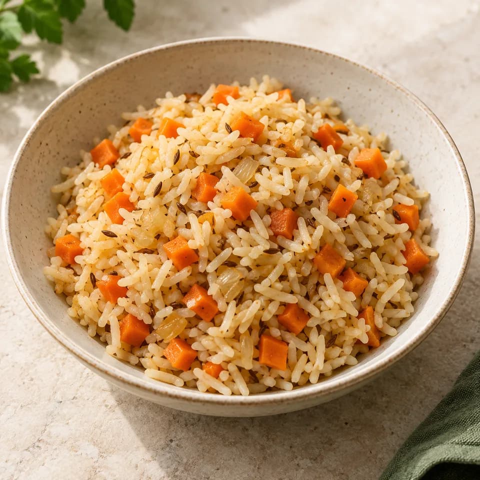 Carrot Cumin Rice